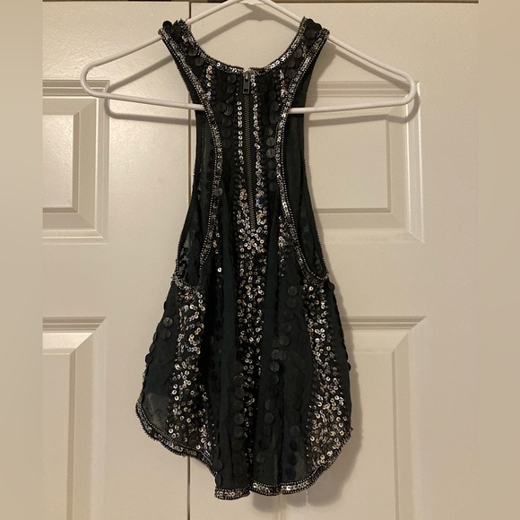 Free People Sequin Top - Picture 1 of 9